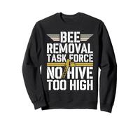 Bee Removal Specialist Live Swarm Rescue Professional Gear Sweatshirt