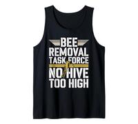 Bee Removal Specialist Live Swarm Rescue Professional Gear Tank Top