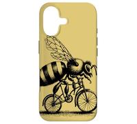 Bee Riding a Bicycle | Bee Lovers | Bike Fan Surreal Art Case for iPhone 17