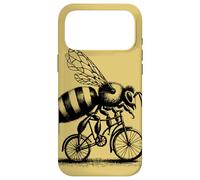 Bee Riding a Bicycle | Bee Lovers | Bike Fan Surreal Art Case for iPhone 17 Pro Max
