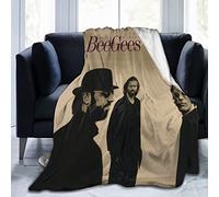 Bee Rock Gees Music Band Still Waters Throw Blanket Soft Flannel Cozy Blankets Decor for Bed Couch Living Room Travel Outdoor 60"X50"