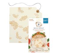 Bee’s Wrap Single Sandwich Wrap, 33 x 33 cm / 13 x 13 inch, Beige