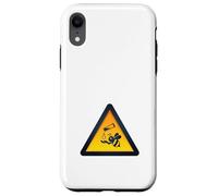 Bee Science Warning Sign Funny Biology Lover Case for iPhone XR