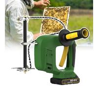 Bee Shaking Machine, Electric Beehive Shaker, 9 Speeds Adjustable, Non-Slip Handle, Beekeeping Tool, Compatible with Frames 0.98-1.18in Width