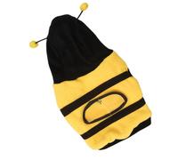 Bee Shaped Decorative Pet Costume for Cat and Dog Yellow