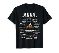 Bee Shirt Bees Of The World Beekeeper Funny Beekeeping T-Shirt
