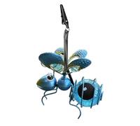 Bee Solar Lights Outdoor Garden Hanging Metal Bees Lanterns Novelty Bugs Ornament with Bouncy Springs, Solar Fairy Garden Lights for Decorations Balcony