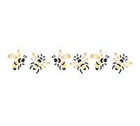 Bee Stencil - 16.5 x 3cm - Reusable Animal Insect Bug Wall Border Stencil Template
