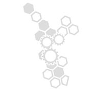 Bee Stickers for Car - Creative Hexagonal Decals | SUV Motorcycle Wall Decorative Sticker | Automotive Side Graphics Universal Size Vehicle Exterior Interior