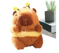 Bee Stuffed Animal - Soft Capybara Plush Toy - Cute Wing-Vibrating Bee Companion | Adorable Capybara Figure for Kids, Friends, Family, Bedroom Décor, Collectible for Gifting, Playtime
