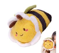 Bee Stuffed Animals - Stuffed Animal Pillow Cartoon Doll,Bee Plush Character - for Nursery Home School Offices Cafes Bookstores Sofas Bookshelves Beds Display Tables