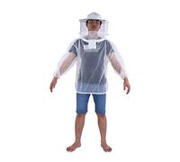 Bee Suit, Professional Beekeeping Jacket with Hooded Veil, Ventilated Mesh Beekeeping Suit for Men and Women Beekeeper and Beginners