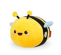 LEGAMI - Super Soft Plush Plush, Bee Theme, Mini Size, with Personalised ID Card, Stands Alone, 14 x 15 x 12 cm, Yellow