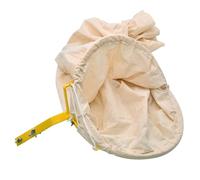 Bee Swarm Trap Bag with Lockable Base and Steel Frame, Canvas Honey Bee Trap for Outdoor Beekeeping, Hive Catcher Tool for Apiary Use