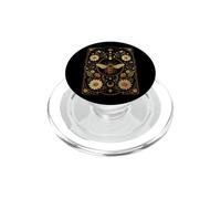 Bee Tarot Card Floral Bees Botanical Cottagecore Aesthetic PopSockets PopGrip for MagSafe