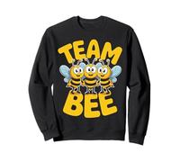 Bee Team Cute Cartoon Apiarist Beehive Party Bumblebee Sweatshirt