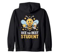 Bee The Best Student Cute School Motivation Zip Hoodie