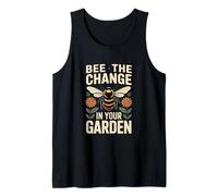 Bee The Change in Your Garden Pollinator Nature Tank Top