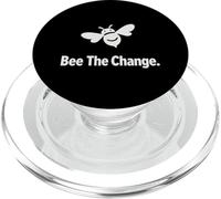 Bee The Change Inspirational Quote For Activists PopSockets PopGrip for MagSafe