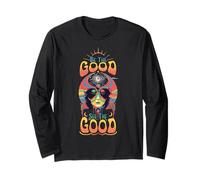 Bee The Good - Psychedelic Vision Graphic Long Sleeve T-Shirt