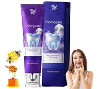 Bee Toothpaste Whitening, Natural Teeth-Whitening Toothpastes for Teeth Stain Removal, BeeRenew TeethWhitening Gel, Natural Ingredients Toothpaste for Men Women Gentle Daily Use (1pc)