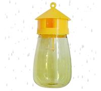Bee Trap - Asian Hornet Trap Bag | Hanging Yellow Wasp Catcher | Reusable Yellow Jacket Fly Trap | Patios Weather Proof Carpenter Wasps Hornet Catchers for Stable, Barn, Pasture
