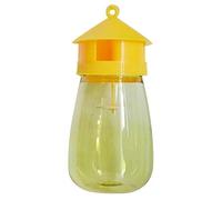 Bee Trap Wasp Trap - Asian Hornet Trap Bag | Hanging Yellow Wasp Catcher, Reusable Hornet Trap for Outside, Reusable Yellow Jacket Fly Trap, Patios Weather Proof Carpenter Wasps Hornet Catchers