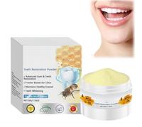 Bee V-enom Treatment Powder, Natural Bee V-enom Powder, Effective Tooth Stain Remover and Whitener, Safe Teeth Whitening Treatment for Sensitive Teeth, Brightening Tooth P/owder for Fresh Breath