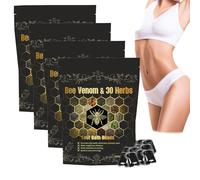 Bee Venom &30-Herb Detox Foot Soak Beads, Slimming & Detox Foot Bath Beads, Lymphatic Drainage & Slimming Foot Soak Beads, Foot Soak, Soak Beads, Foot Care, Bee Venom Foot Soak (40 pcs)