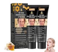 Bee Venom Awakening Peptide Eye Lifting Cream For Man, Collagen Wake Up Eye Cream, Under Eye Tightening, Anti-Aging Eye Treatment for Dark Circles, Bags, Wrinkle Filler All Skin Types (2 PCS)