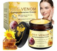 Bee Venom Comprehensive Cream, Bee Venom Treatment Cream, Anti-Wrinkle Moisturiser for Face and Neck, Moisturizing, Lifting & Recovery, Professional Skin Repair Creams for All Skin Types (60G)