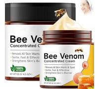 Bee Venom Concentrated Cream for Skin Warts & Spots Removal, Hydrating & Firming - Natural Plant-Based Moisturiser Strengthens Skin Barrier, Softens Fine Lines & Wrinkles, Boosts Radiance for All