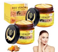 Bee Venom Cream, 2pcs Bee Venom Comprehensive Cream, Bee-Venom Skin Restoration Creams, Deeply Cleanses And Moisturizes The Skin, Reducing Blemishes For All Skin Types, Relieving And Smoothing Skin