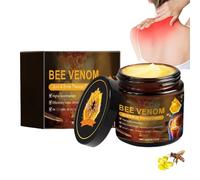 Bee Venom Cream,Bee Venom for Jo-int Relief Muscles,Bee Venom Pai-n Relief Bone Cream for Jo-int,Pa-in Relief on Back,Neck,Hands,Feet,Deep Relief Gel,Massage Cream for Massage Therapy,Pa-in Re-lief
