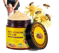 Bee Venom Cream Extra Strength, 120g Bee Venom Cream for Joint/Muscles Sensation Relief & Recovery & Soothing, Fits for Neck, Back, Legs, Knees, Hands, Feet/Whole Body (1 Pc)