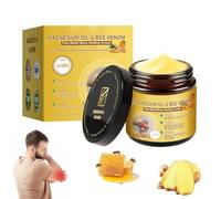 Bee Venom Cream for Arthritis, Magnesium Pain Relief Cream, Professional Joint Relief Creams, Natural Formula Magnesium Creams, bee Venom Pain Relief for Back, Knee, Hands, Neck, Feet (57G)
