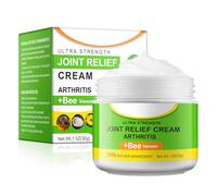 Bee Venom Cream for Arthritis Relief - 100g Natural Bee Venom Joint Pain Relief Gel, Soothing & Moisturizing Massage Cream for Knees, Back, Neck, Hands, and Muscle Stiffness