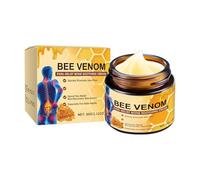 Bee Venom Cream for Bone, Bee Venom Pain Relief Bone Healing Cream, Bee Venom Cream for Muscles, Legs, Neck, Back, Hands & Feet, Natural Bee Venom Massage Cream,Pain Cream