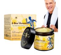 Bee Venom Cream,Joint Relief Cream, Bee Venom Treatment C/ream,Joint Pain Relief C/ream,Bone C/ream for Neck, Waist, Back, Hand, Feet, And Leg,B/ee Ve/nom for J/oint Relief Muscles Swollen
