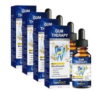 Bee Venom Dental Treatment Drops Mouthwash, 2026 New Gum Therapy Drops Mouthwash, Repels Plaque Germs to Prevent Gingivitis from Recurring 50ml (4PCS)