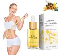 Bee Venom Drops, Bee Venom Intestinal Detox Belly Button Drops, Bee Venom Belly Button Drops, Bee Venom Oil For Belly Button, Bee Venom Oil, 30ml (1 Pack)