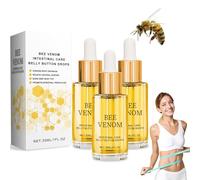 Bee Venom Drops, Bee Venom Intestinal Detox Belly Button Drops, Bee Venom Oil, Bee Venom Belly Button Drops, Body Care Moisturizing Essence 30ml (3)