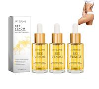 Bee Venom Drops, Bee Venom Lymphatic Drainage Drops, Intestinal Detox Belly Button Drops, Bee Venom Oil For Belly Button (3PCS)