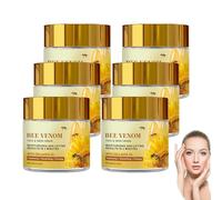 Bee Venom Face And Neck Cream,Bee Venom Skin Repair & Therapy Cre/Am,Moisturiser Face Women,Crepey Skin Repair Treatment,Smoothing And Hydrating Skin,Skin Softness For All Skin Type (6 PCS)
