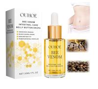 Bee Venom Intestinal Detox Belly Button Drops, Bee Venom Belly Button Drops - Natural Active Healthy, Suitable for Adult Men and Women (1)