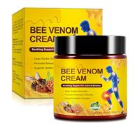 Bee Venom Joint & Muscle Comfort Cream - with Glucosamine, MSM, Arnica & Vitamin K2 - Fast-Absorbing Non-Greasy Formula for Knee, Back, Neck, Hands, Feet - Natural Ingredients - 120g