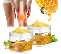 Bee Venom Joint Relief Bone Healing Cream - Bee Venom Cream - Bee Venom Skin Soothing Moisturizer - Joint Moisturizer For Back, Neck, Hands,Foot and Knee - Natural, Safe And Effective (2Boxes)