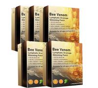 Bee Venom Lymphatic Drainage Slimming Patch,Suitable for Use by Individuals of All Ages,Skin Care for Girls&Women (5box)