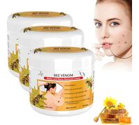 Bee Venom Mole and Wart Treatment Cream,Bee Venom Wart Remover Cream, Fast-Acting & Effective Skin Tag Remover (3pcs)
