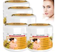 Bee Venom Mole and Wart Treatment Cream,Bee Venom Wart Remover Cream, Fast-Acting & Effective Skin Tag Remover (5pcs)